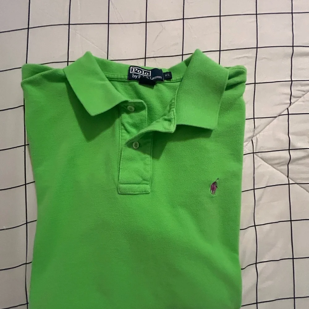 Ralph Lauren Vibrant Green Polo Shirt
